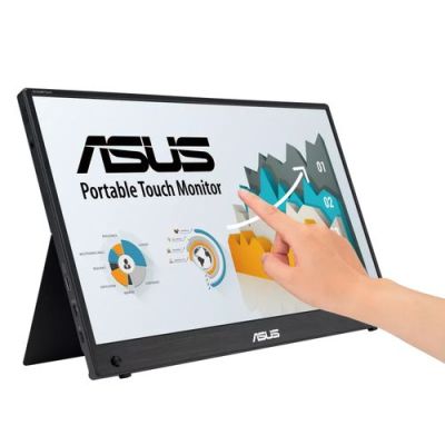 ASUS ZenScreen MB16AMTR, 39,6 cm (15.6"), 1920 x 1080 Pixels, Full HD, LCD, 5 ms, Zwart