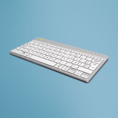 R-Go Tools Ergonomisch toetsenbord R-Go Compact Break, compact toetsenbord met pauzesoftware, AZERTY