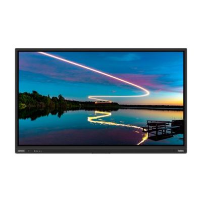Lenovo ThinkVision T86, 2,18 m (86"), 3840 x 2160 Pixels, 4K Ultra HD, LED, 6,5 ms, Zwart