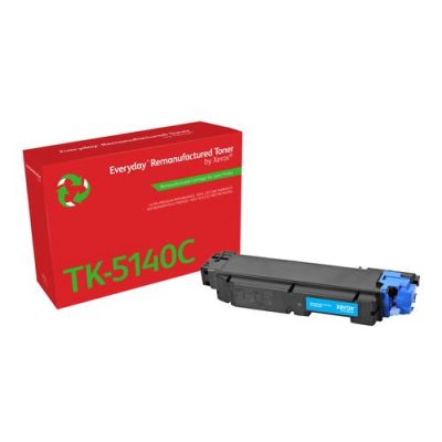 Everyday Remanufactured Everyday™ Cyaan Remanufactured Toner van compatible met Kyocera (TK-5140C),