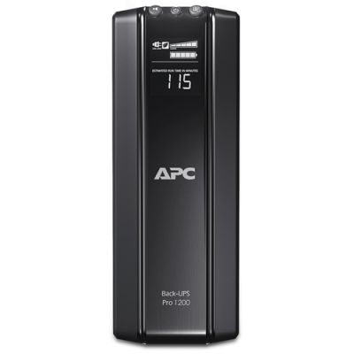 APC BR1200G-FR, 1,2 kVA, 720 W, 50/60 Hz, 445 J, 45 dB, Sealed Lead Acid (VRLA)
