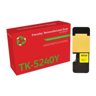 Everyday Remanufactured Everyday™ Geel Remanufactured Toner van compatible met Kyocera (TK-5240Y), S