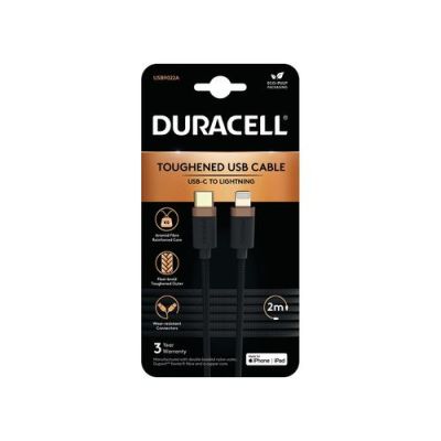 Duracell USB9022A, Zwart, Apple iPhone 5, 5C, 5S, iPad 4, iPad Mini, iPod Nano 7G, iPad Touch 5G, 85
