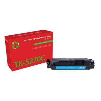 Everyday Remanufactured Everyday™ Cyaan Remanufactured Toner van compatible met Kyocera (TK-5270C),