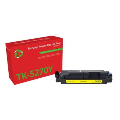 Everyday Remanufactured Everyday™ Geel Remanufactured Toner van compatible met Kyocera (TK-5270Y), S