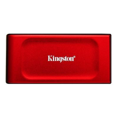 Kingston Technology 2TB XS1000 Red External USB 3.2 Gen 2 Draagbare Solid State Drive, 2 TB, USB Typ