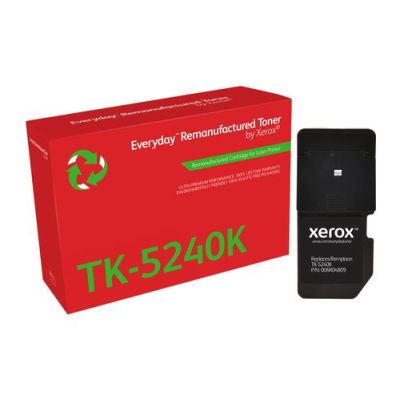 Everyday Remanufactured Everyday™ Zwart Remanufactured Toner van compatible met Kyocera (TK-5240K),