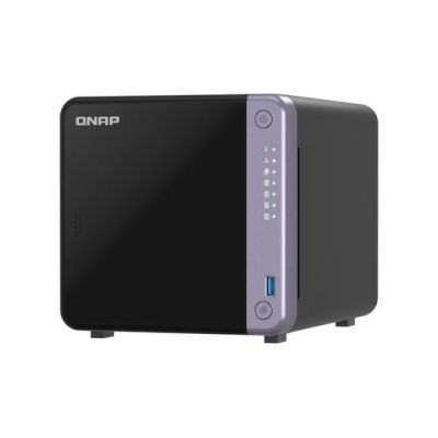 QNAP TS-432X-4G, NAS, Tower, Alpine, Alpine AL-524, Zwart