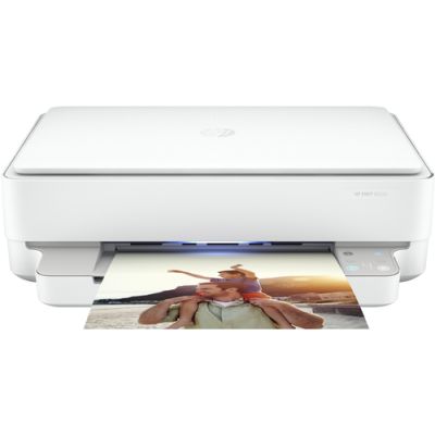 HP ENVY 6022e, Thermische inkjet, Afdrukken in kleur, 4800 x 1200 DPI, Kopiëren in kleur, A4, Wit