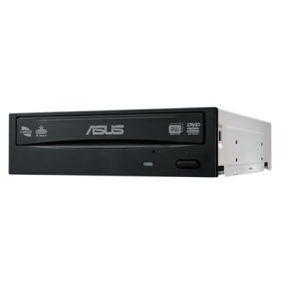 ASUS DRW-24D5MT, Zwart, Verticaal/Horizontaal, Desktop, DVD Super Multi DL, SATA, CD, CD-R, CD-ROM,