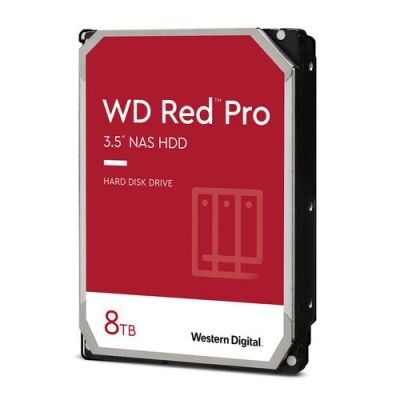 Western Digital Red Pro, 8 TB, 7200 RPM, 256 MB, 3.5", SATA