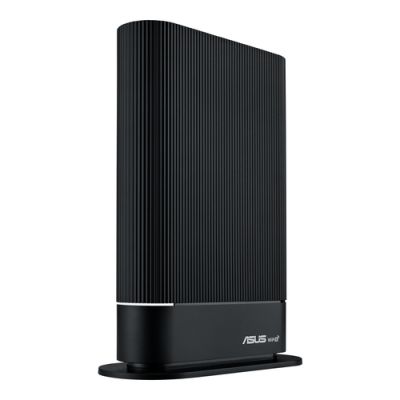 ASUS RT-AX59U, Wi-Fi 6E (802.11ax), Dual-band (2.4 GHz / 5 GHz), Ethernet LAN, Zwart, Router om neer