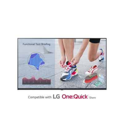 LG 43UL3J-M, Digitale signage flatscreen, 109,2 cm (43"), LCD, 3840 x 2160 Pixels, Wifi, 16/7
