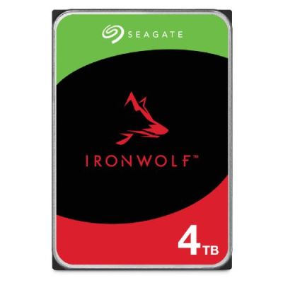 Seagate IronWolf ST4000VN006 4 PACK, 4 TB, 5400 RPM, 256 MB, 3.5", SATA III