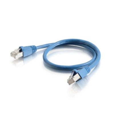 C2G Cat6a STP 3m, 3 m, Cat6a, RJ-45, RJ-45, Blauw
