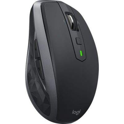 Logitech MX Anywhere 2s, Rechtshandig, Laser, RF-draadloos + Bluetooth, 4000 DPI, Grafiet