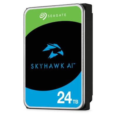 Seagate SkyHawk AI, 24 TB, 7200 RPM, 256 MB, 3.5", SATA III