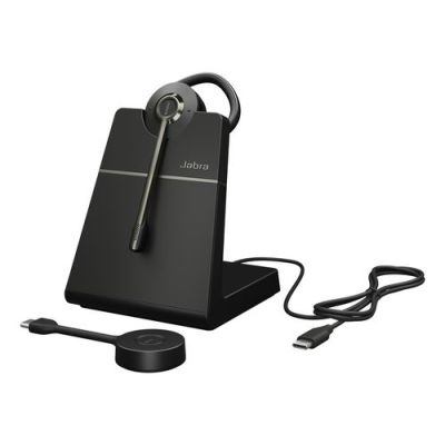 Jabra Engage 55 SE, Draadloos, 40 - 16000 Hz, Car/Home office, 21 g, Headset, Zwart