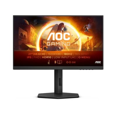 AOC 27G4X, 68,6 cm (27"), 1920 x 1080 Pixels, Full HD, LED, 0,5 ms, Zwart