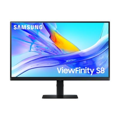 Samsung 27" ViewFinity S8 S80UD UHD Monitor, 68,6 cm (27"), 3840 x 2160 Pixels, 4K Ultra HD, LCD, 5