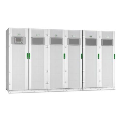 APC GVXOPT002, Dubbele conversie (online), 1250 kVA, Lithium-Ion (Li-Ion), Grote toren, Grijs, 310 m
