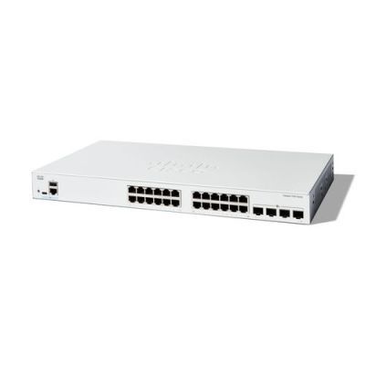 Cisco C1200-24T-4X, Managed, L2/L3, Gigabit Ethernet (10/100/1000)