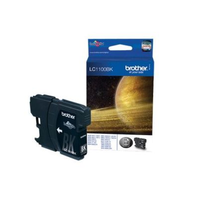 Brother LC1100BK, Zwart, Inkt op pigmentbasis