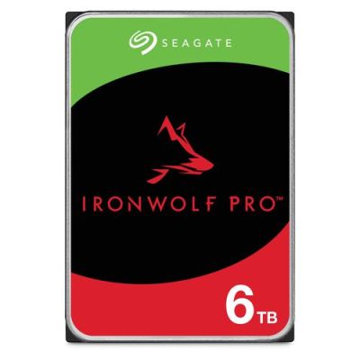 Seagate IronWolf Pro ST6000NT001 4 PACK, 6 TB, 7200 RPM, 256 MB, 3.5", SATA III