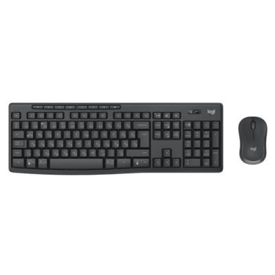 Logitech MK370 Combo for Business, Draadloos, RF-draadloos + Bluetooth, Mecha-membraan toetsschakela