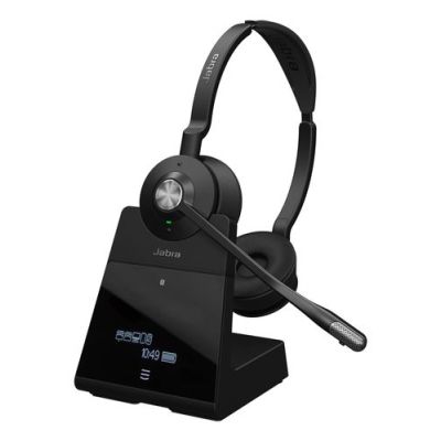 Jabra Engage 75 SE Stereo, Draadloos, 40 - 16000 Hz, Kantoor/callcenter, 90 g, Headset, Zwart