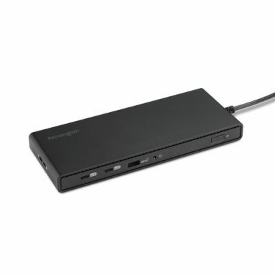 Kensington SD4842P EQ, Bedraad, USB 3.2 Gen 2 (3.1 Gen 2) Type-C, 100 W, 3,5 mm, 10,100,1000 Mbit/s,