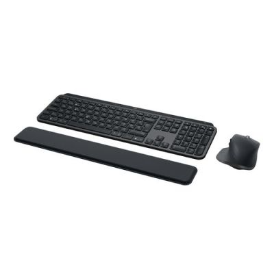 Logitech MX Keys S Combo, Draadloos, RF-draadloos + Bluetooth, Schaar-toetsschakelaar, QWERTZ, LED,