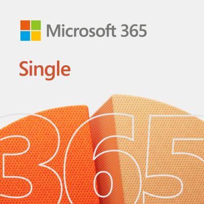 Microsoft 365 Single, Kantoorsuite, 1 licentie(s), 1 jaar, Duits, Download, Windows 10, Windows 11