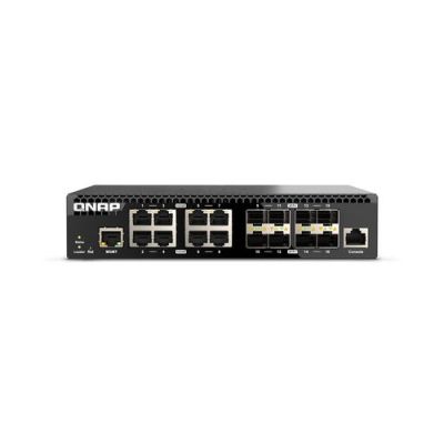 QNAP QSW-M3216R-8S8T, Managed, L2/L3, 10G Ethernet (100/1000/10000), Rack-montage, 1U