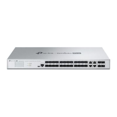 TP-Link Omada Pro S5500-24F4XF, Managed, L2/L2+, Gigabit Ethernet (10/100/1000), Rack-montage