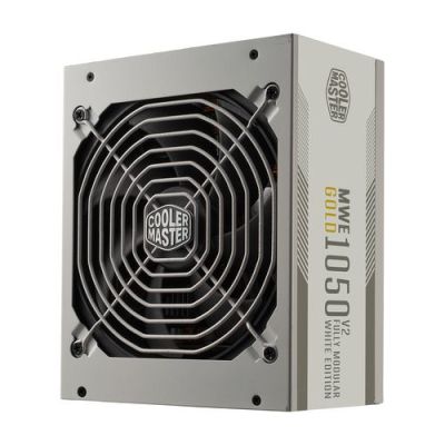 Cooler Master MWE Gold 1050 - V2 ATX 3.0 White Version, 1050 W, 100 - 240 V, 50/60 Hz, 13 - 6 A, Act