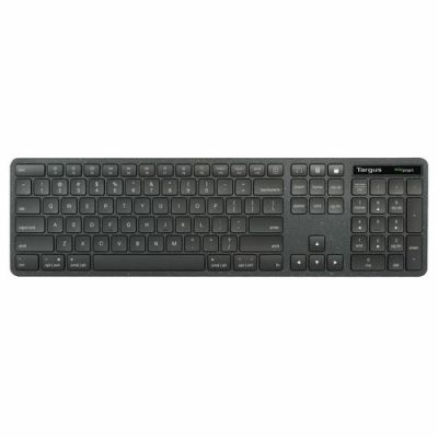 Targus AKB874NO, Volledige grootte (100%), Bedraad, USB, QWERTY, Zwart