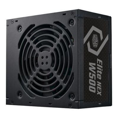 Cooler Master Elite NEX White 500, 500 W, 200 - 240 V, 50/60 Hz, 4 A, Actief, 100 W
