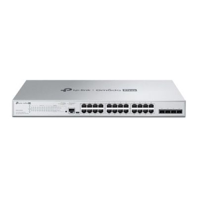 TP-Link Omada Pro S5500-24GP4F, Managed, L2/L2+, Gigabit Ethernet (10/100/1000), Power over Ethernet