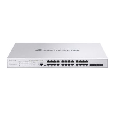 TP-Link Omada Pro S5500-24GP4XF, Managed, L2/L2+, Gigabit Ethernet (10/100/1000), Power over Etherne