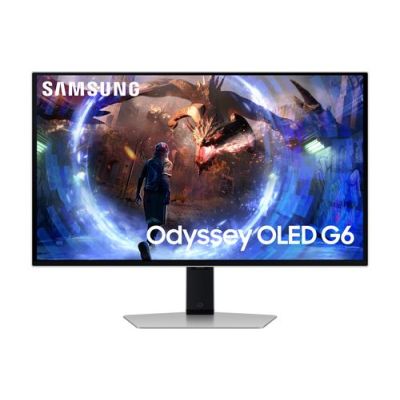 Samsung 27" Odyssey OLED G6 G60SD QHD 240Hz Gaming Monitor, 68,6 cm (27"), 2560 x 1440 Pixels, Quad