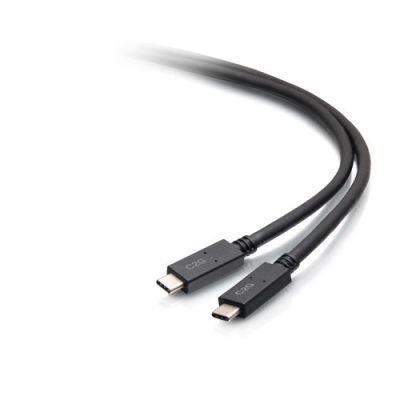 C2G 2m USB-C-kabel mannelijk naar USB-C mannelijk (20V 3A) - USB 3.2 Gen 1 (5Gbps), 2 m, USB C, USB