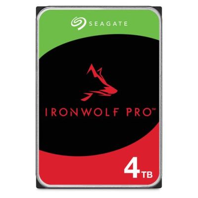 Seagate IronWolf Pro ST4000NT001 4 PACK, 4 TB, 7200 RPM, 256 MB, 3.5", SATA III