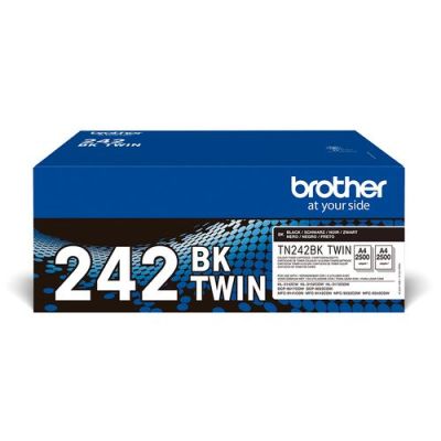 Brother TN-242BKTWIN, 2500 pagina's, Zwart, 2 stuk(s)