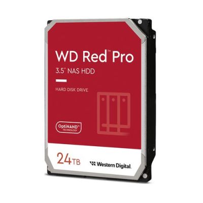 Western Digital Red Pro, 24 TB, 7200 RPM, 512 MB, 3.5", SATA