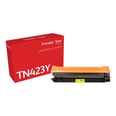 Everyday Geel Toner compatibel met Brother TN-423Y, High capacity, 4000 pagina's, Geel, 1 stuk(s)