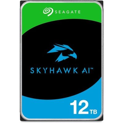 Seagate SkyHawk AI 20 TB, 12 TB, 7200 RPM, 256 MB, 3.5", SATA III