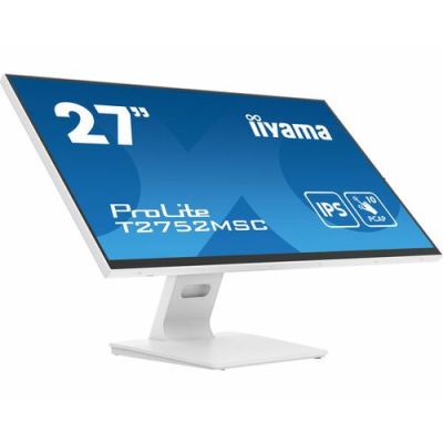 iiyama ProLite T2752MSC-W1, 68,6 cm (27"), 1920 x 1080 Pixels, Full HD, LED, 5 ms, Wit