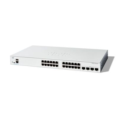Cisco C1200-24T-4G, Managed, L2/L3, Gigabit Ethernet (10/100/1000)