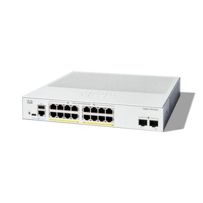 Cisco C1300-16P-2G, Managed, L2/L3, Gigabit Ethernet (10/100/1000)